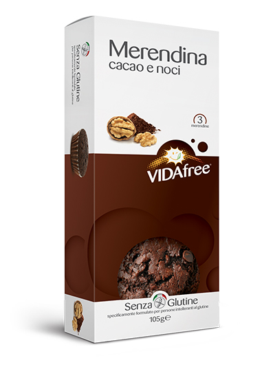 merendina senza glutine cacao noci